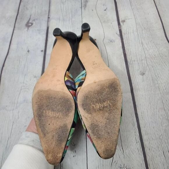 Vintage 80s 90s Vaneli Lip Pop Art Heels - Picture 11 of 15